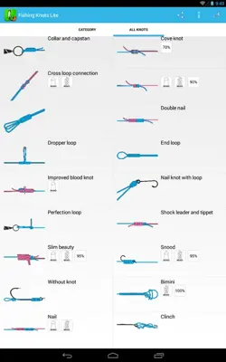 Fishing Knots Lite android App screenshot 10