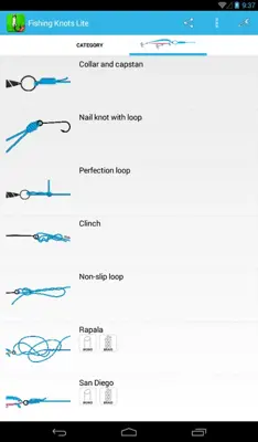 Fishing Knots Lite android App screenshot 6